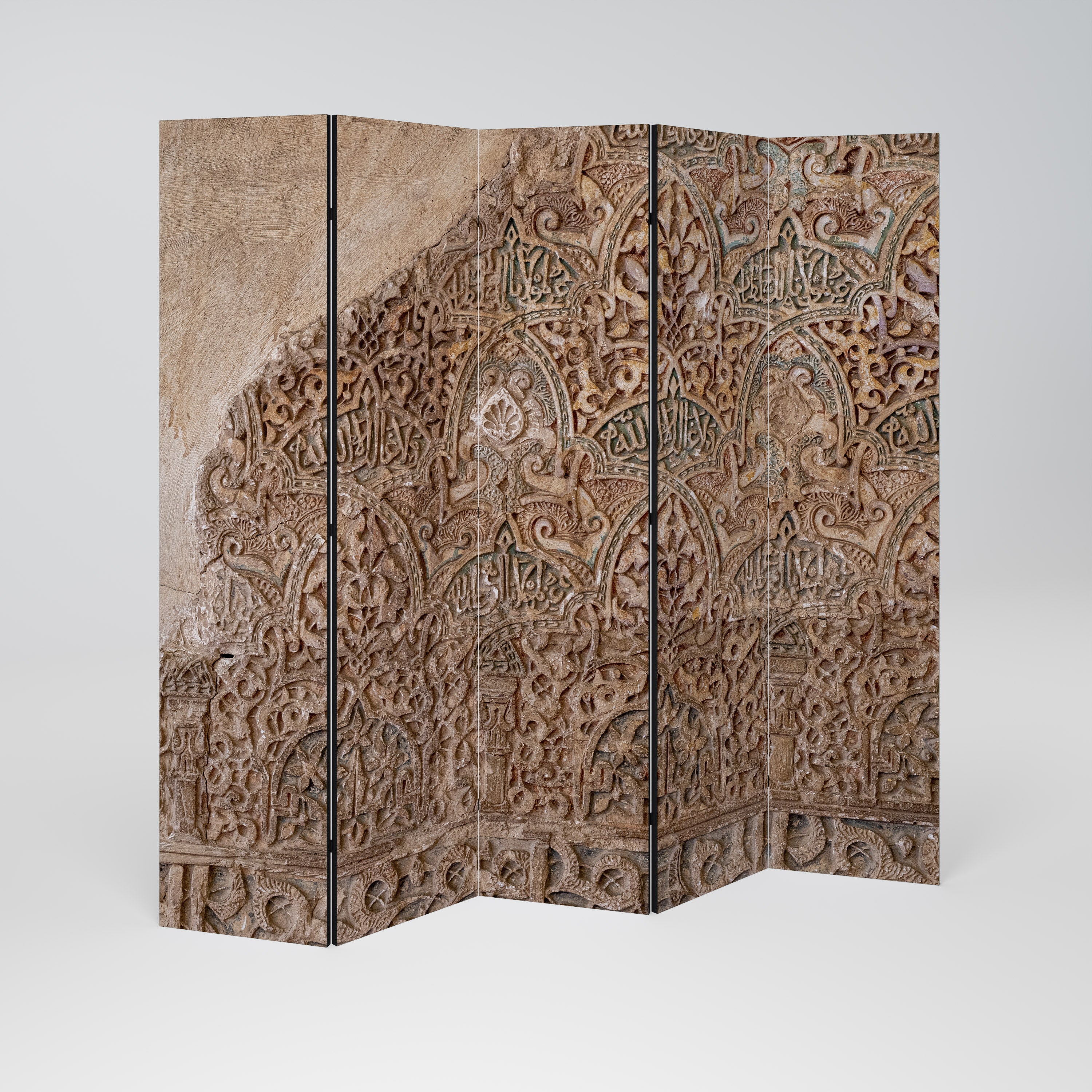 Biombo decorativo de 5 paneles ARABESQUE WHISPERS