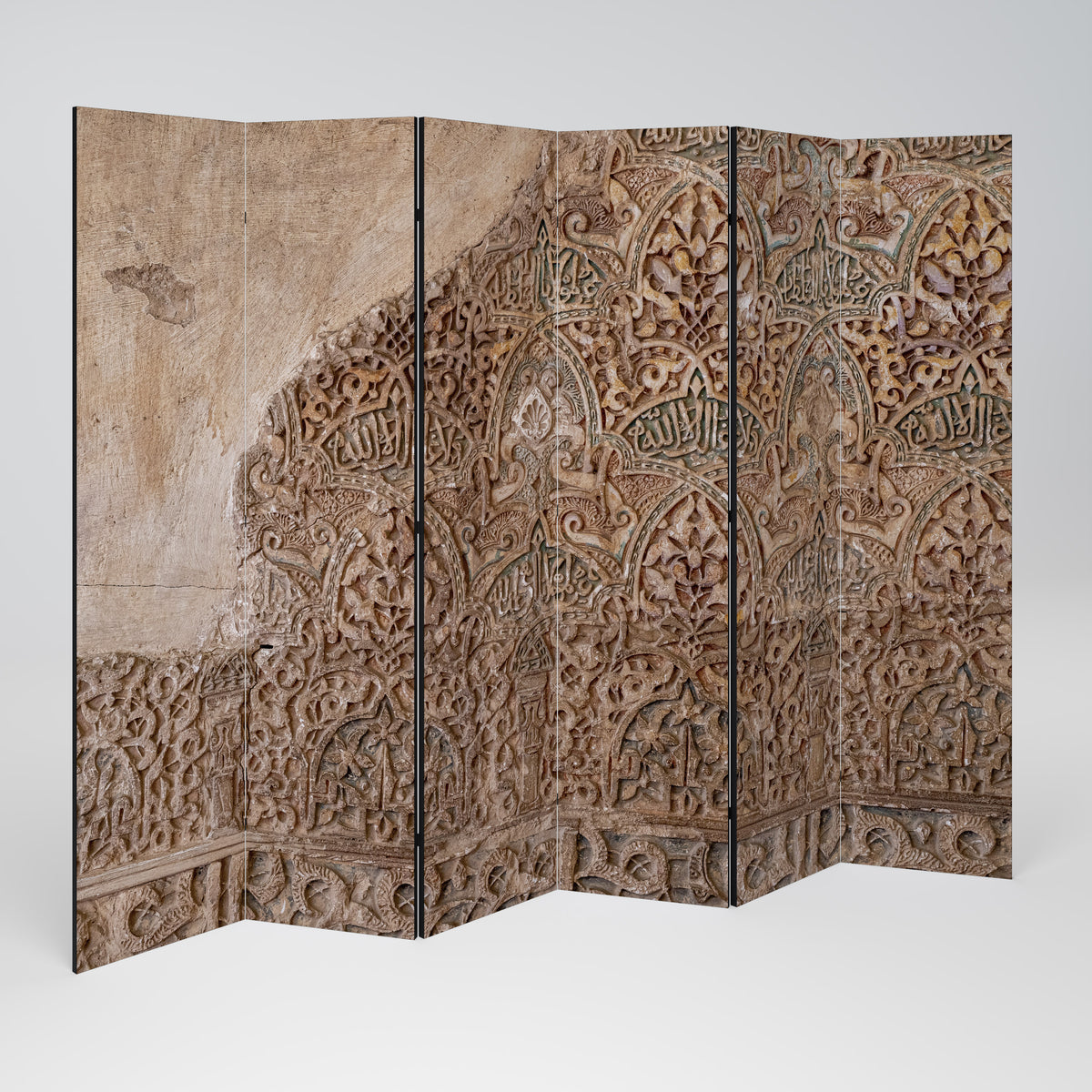 ARABESQUE WHISPERS Biombo de 6 paneles