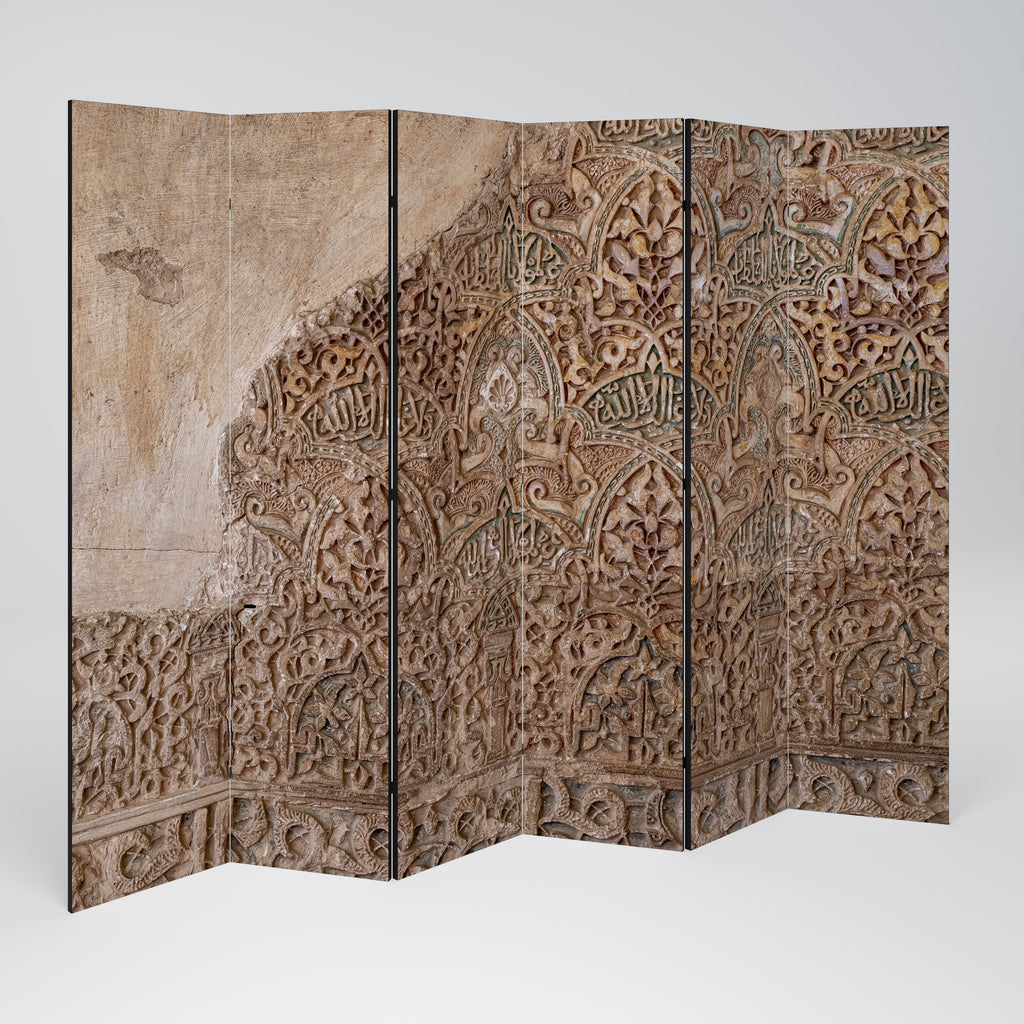 Biombo decorativo de 6 paneles ARABESQUE WHISPERS