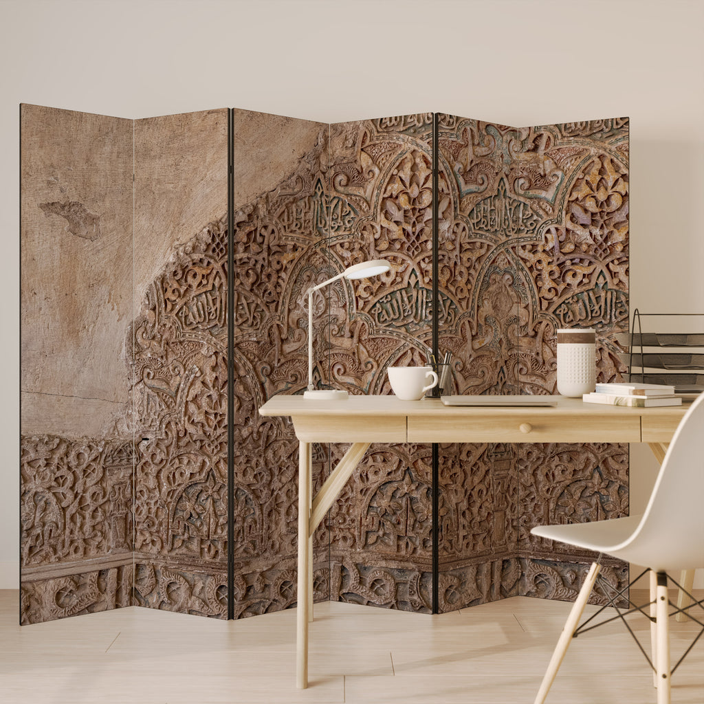Biombo decorativo de 6 paneles ARABESQUE WHISPERS