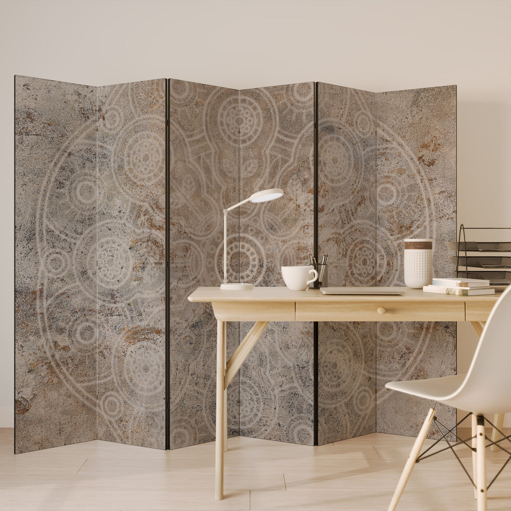ENIGMATIC PATTERNS 6-Panel Room Divider
