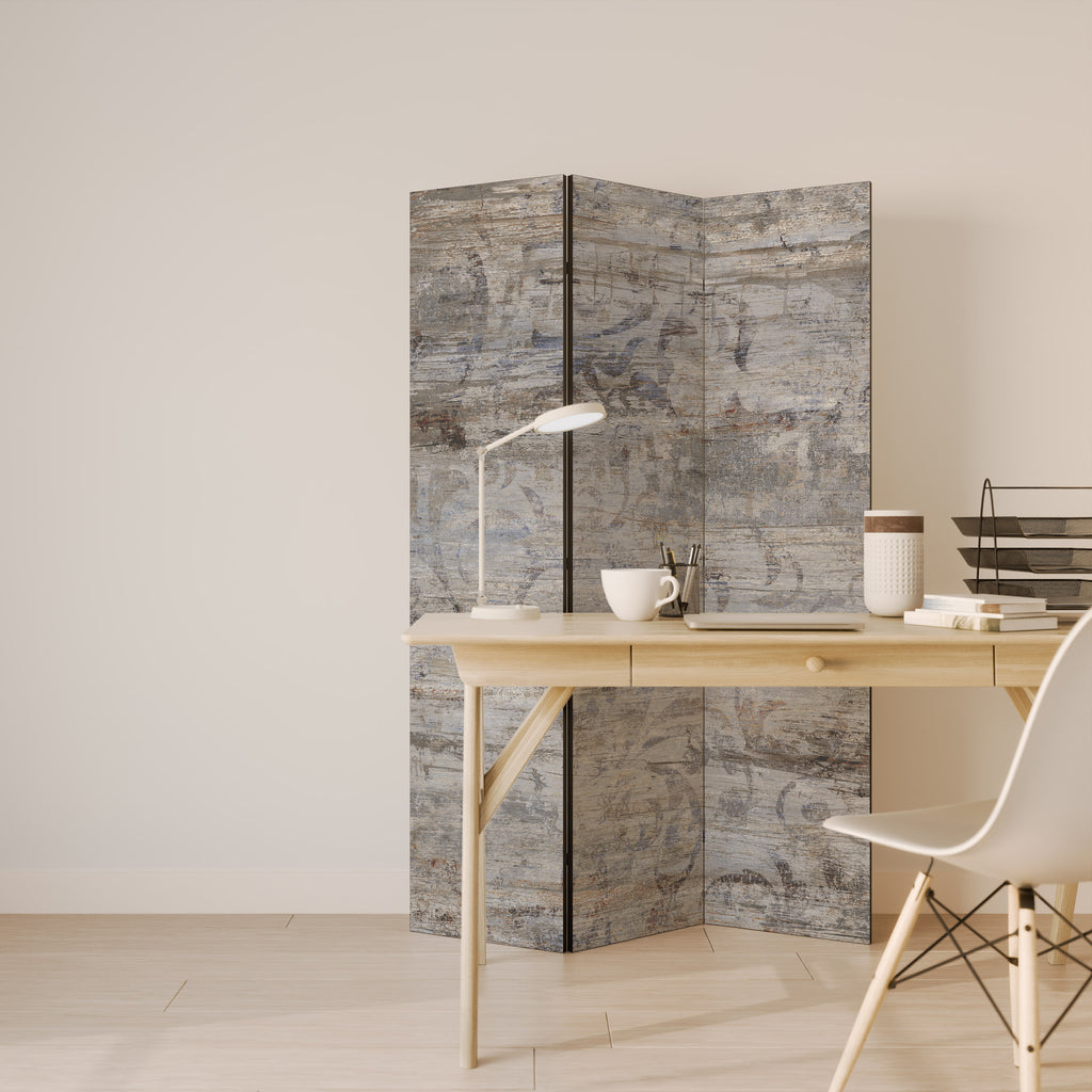 Biombo decorativo de 3 paneles MYSTIC PATINA