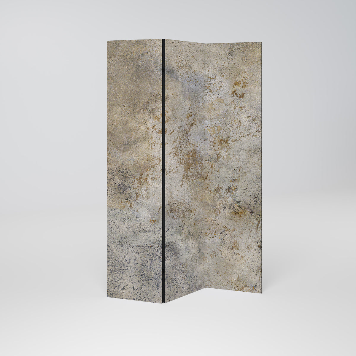ABSTRACT EARTH CANVAS Biombo de 3 paneles