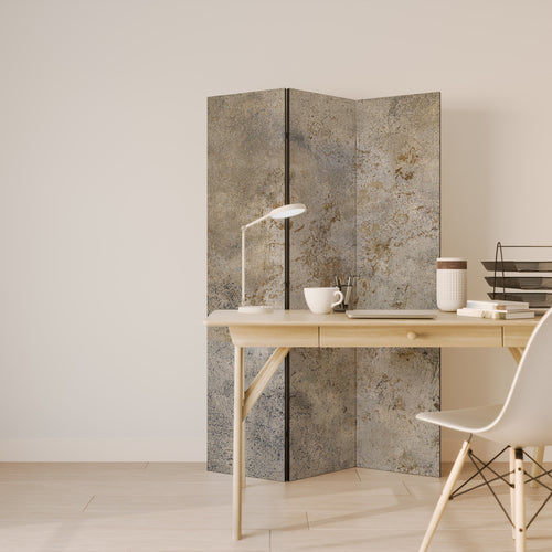 ABSTRACT EARTH CANVAS Decorative 3-Panel Room Divider