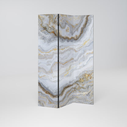 GOLDEN RIDGES Biombo de 3 paneles