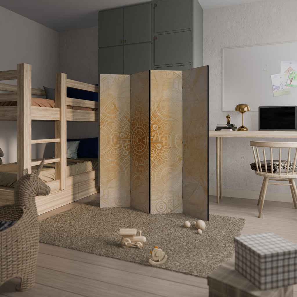 UNTOLD MYSTERIES Biombo de 4 paneles