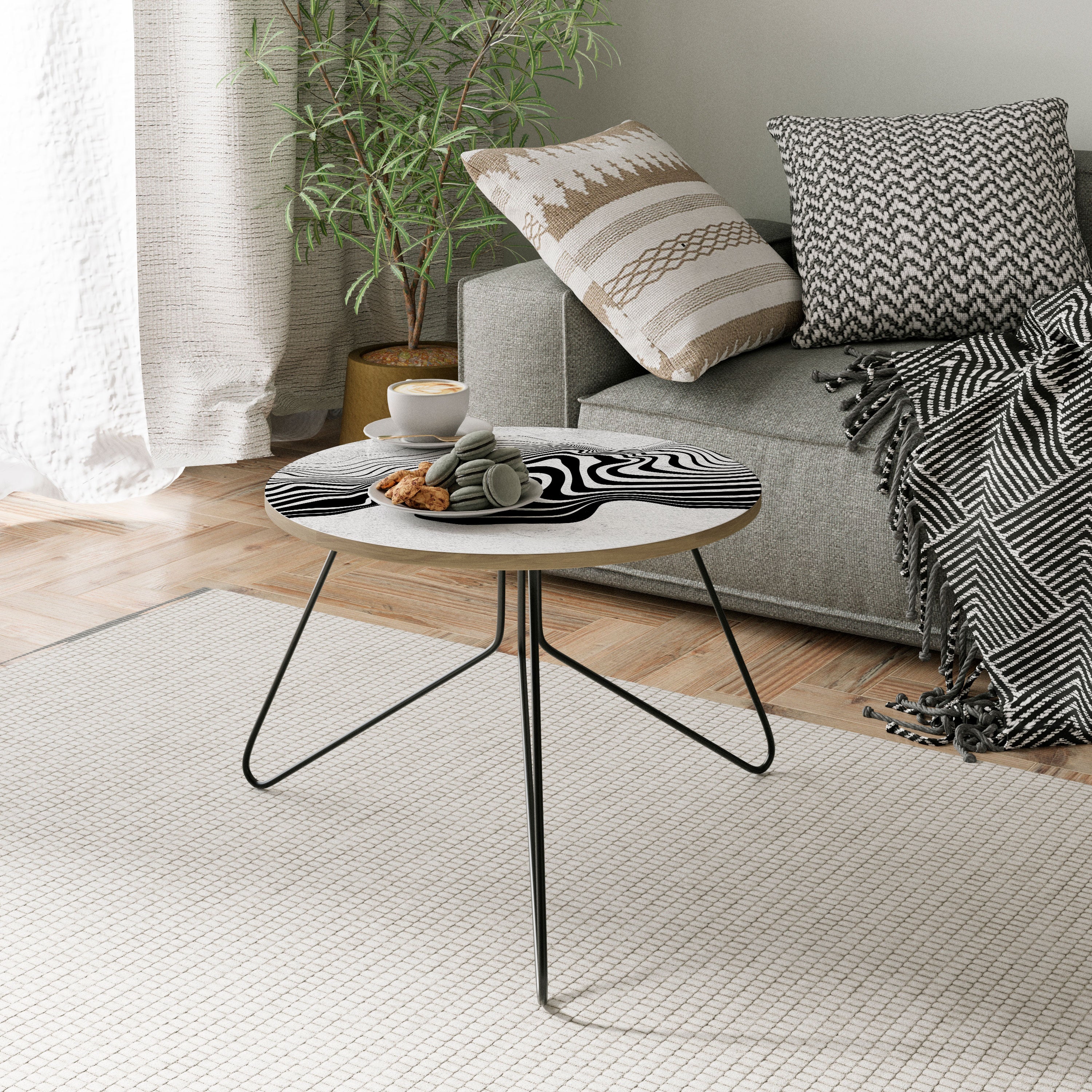 MONOCHROME MIRAGE Coffee Table 60