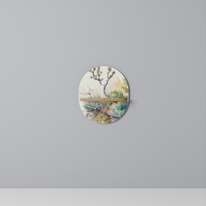 SUCCULENT WHIMSY Art Shelf