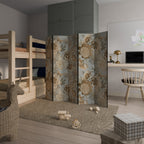 SUCCULENT WHIMSY 5-Panel Room Divider