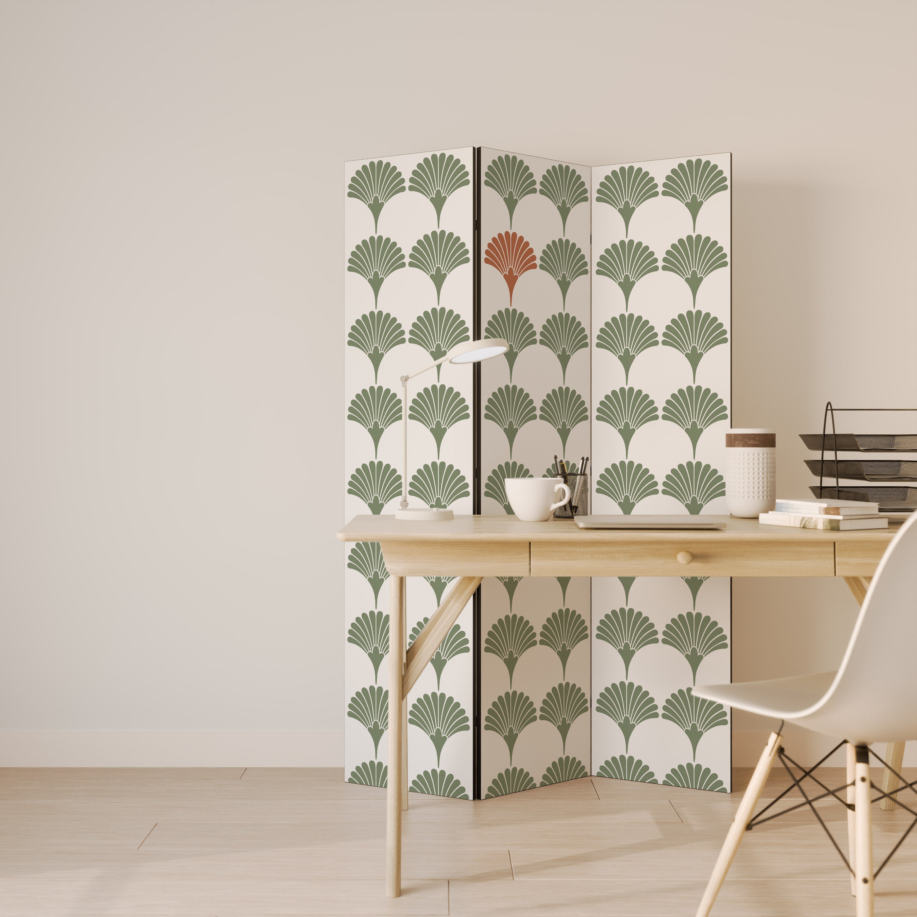VIVID VALOR Decorative 3-Panel Room Divider