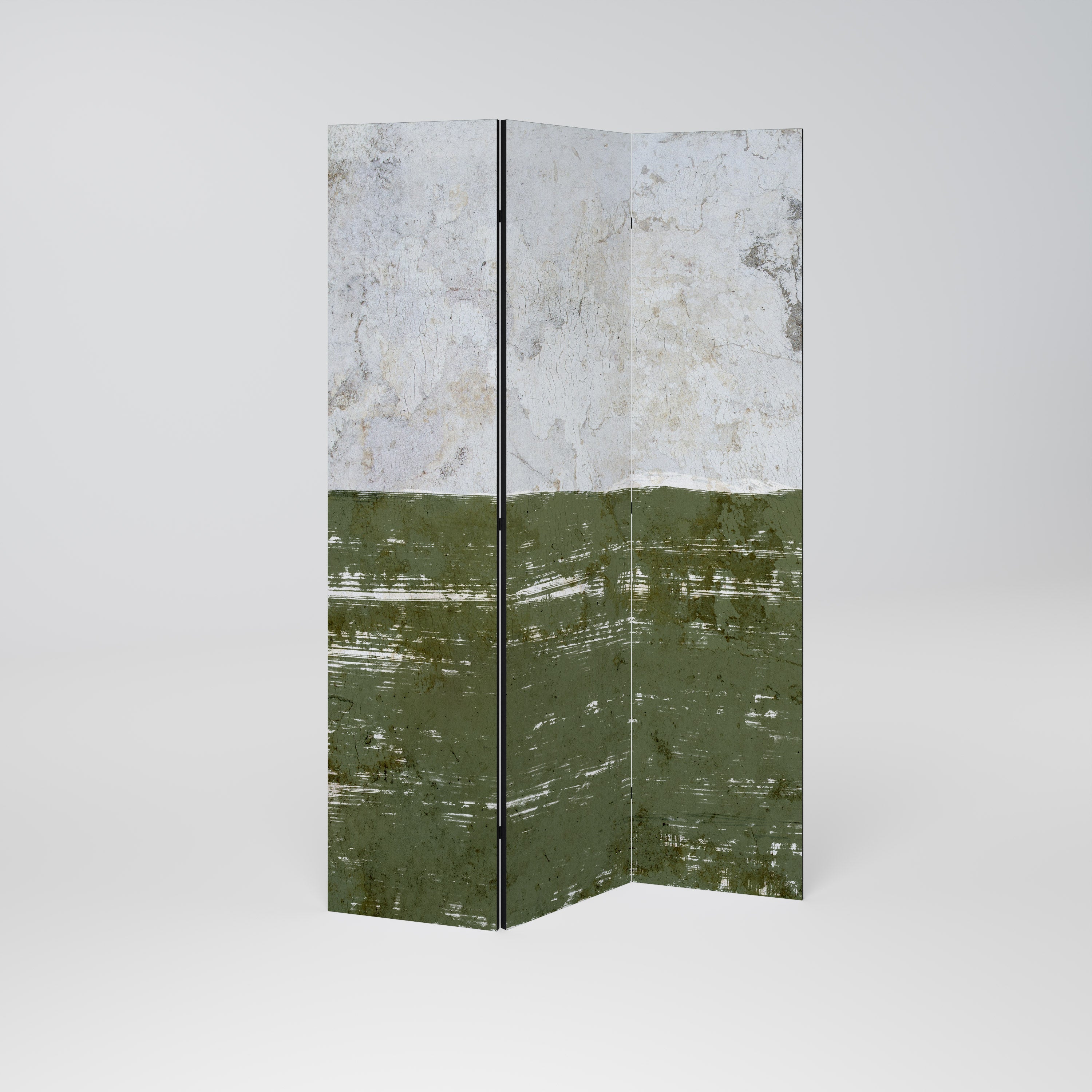RUSTIC RADIANCE ASSEMBLED Decorative 3-Panel Room Divider