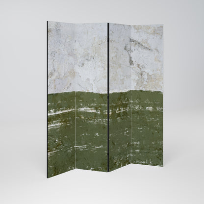 RUSTIC RADIANCE ASSEMBLED Biombo de 4 paneles