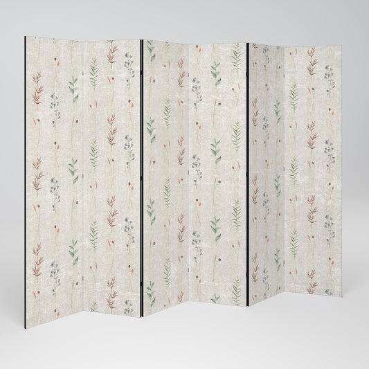 VERDANT HARMONY Biombo de 6 paneles