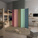 LIKE A ROLLING SHADE Biombo Decorativo de 5 Paneles