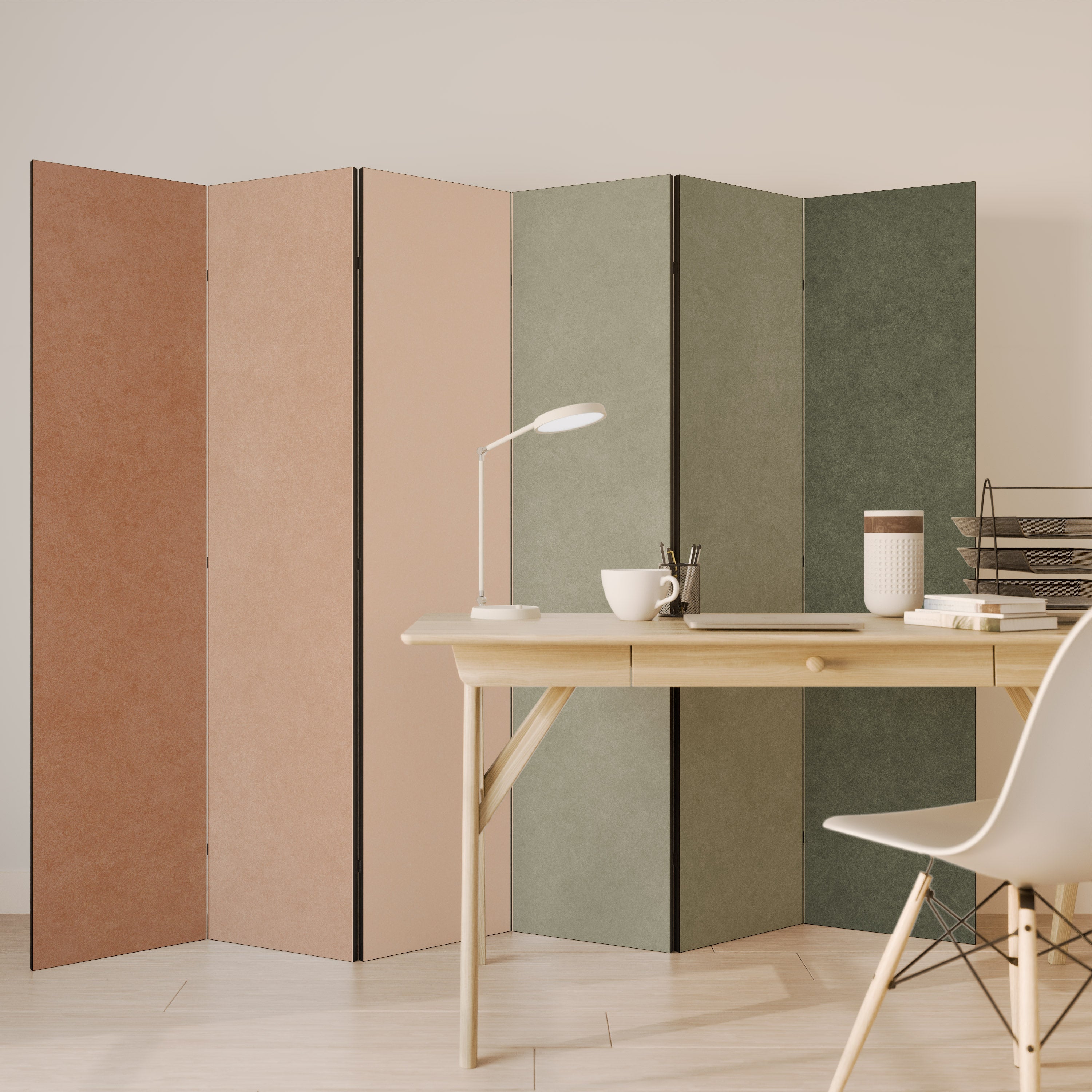 GANGNAM AVOCADO 6-Panel Room Divider