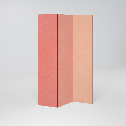 PEACH OF MY HEART 3-Panel Room Divider