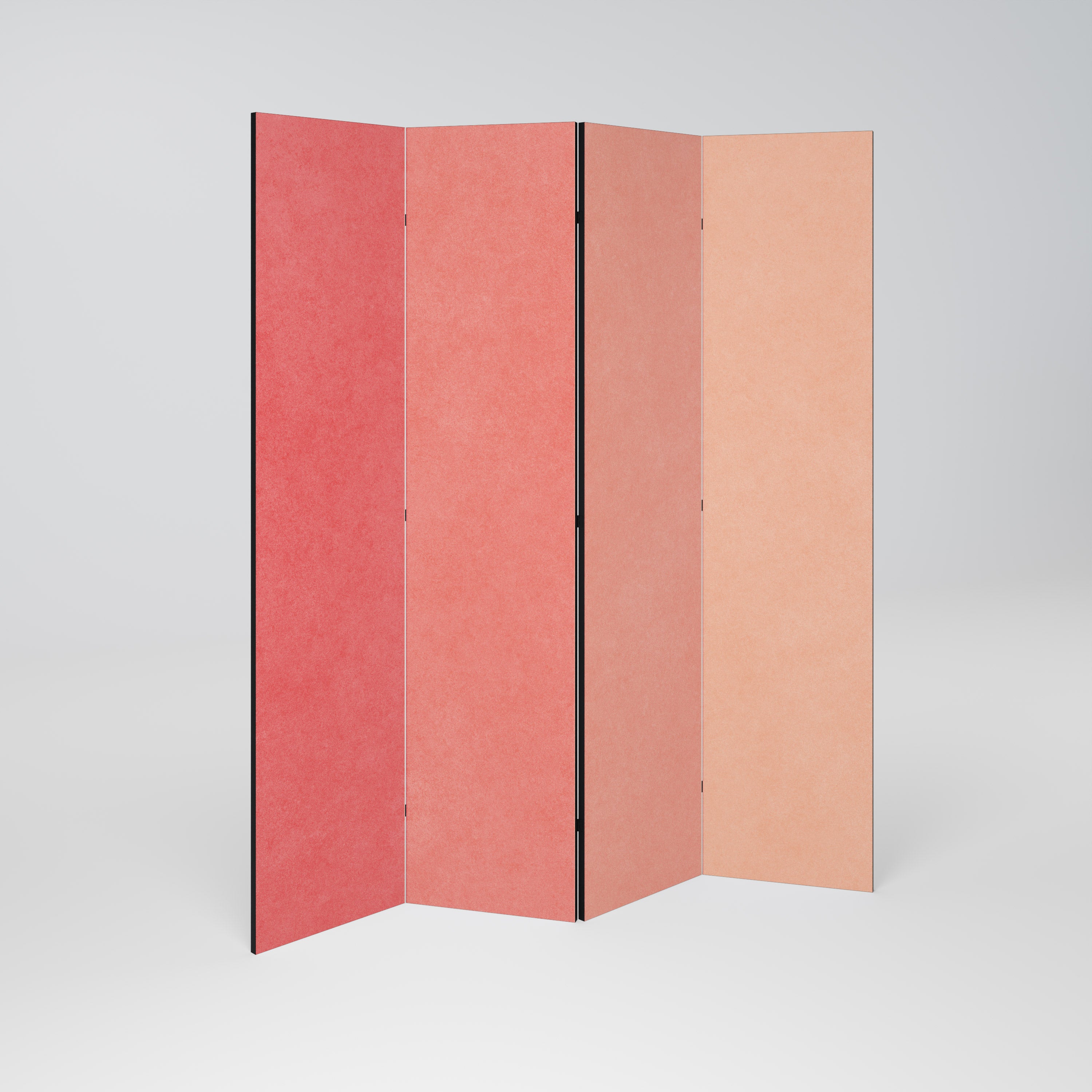 Biombo decorativo de 4 paneles PEACH OF MY HEART