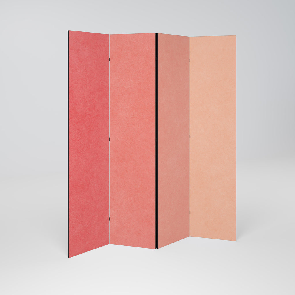 Biombo decorativo de 4 paneles PEACH OF MY HEART