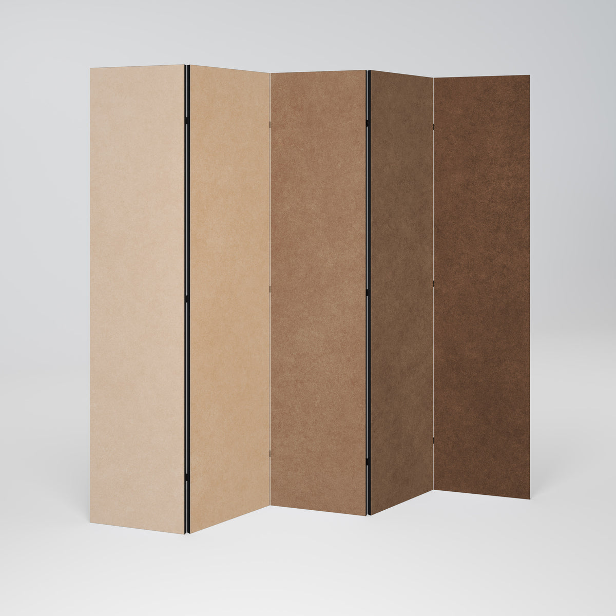 BROWNING IN THE DEEP 5-Panel Room Divider