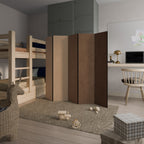 BROWNING IN THE DEEP 5-Panel Room Divider
