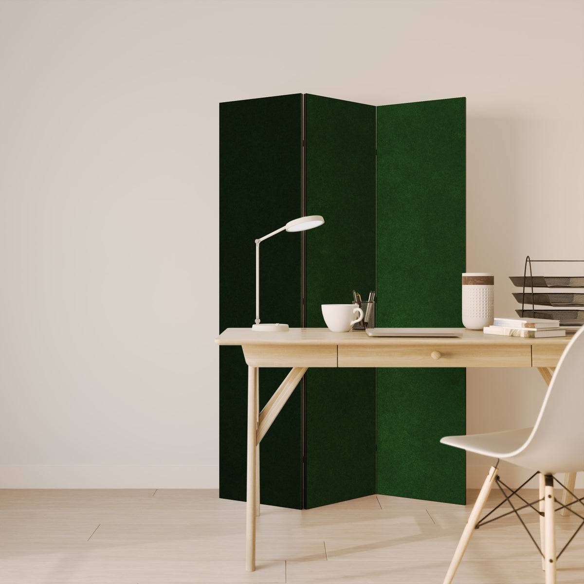 GREEN YOURSELF Biombo de 3 paneles