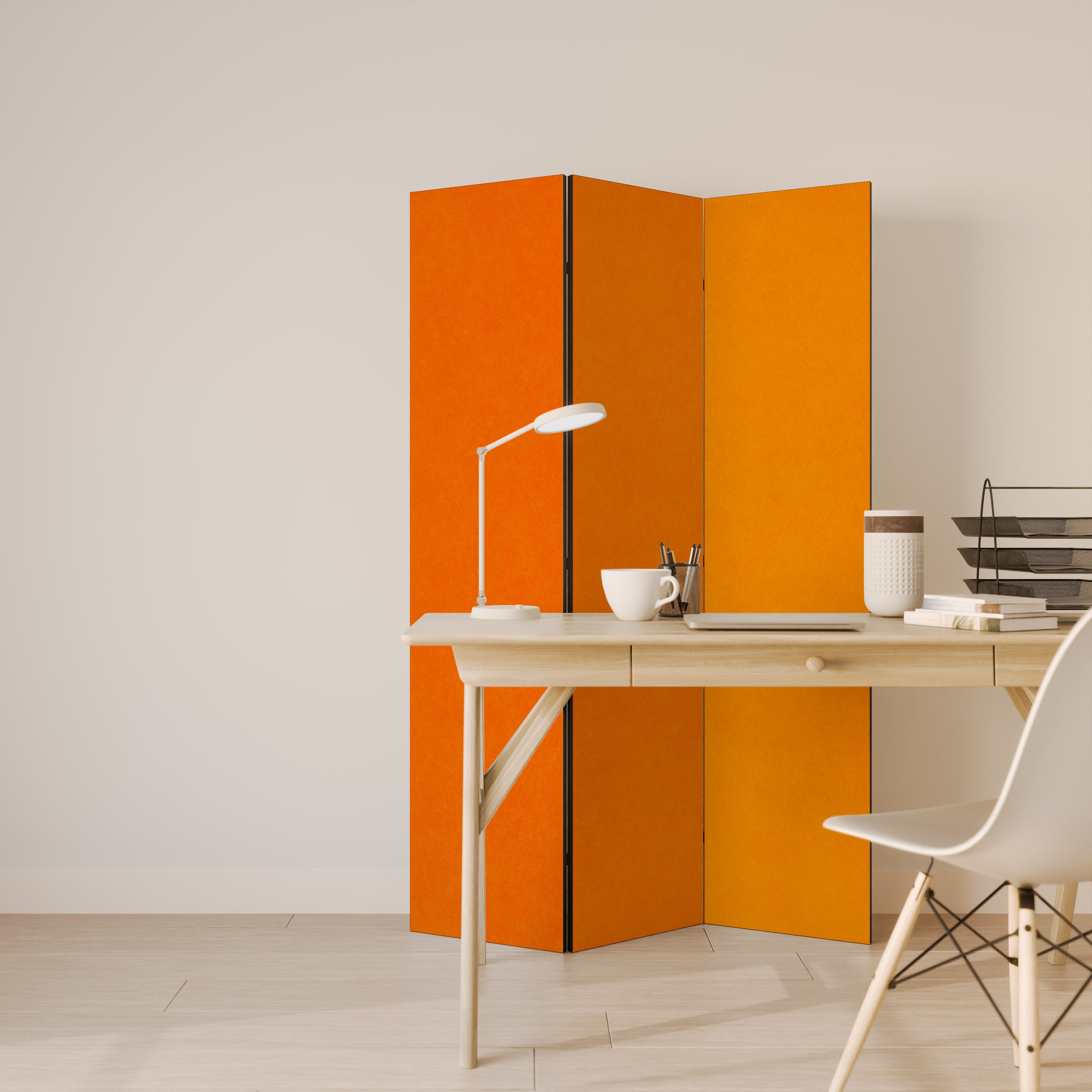 Biombo decorativo de 3 paneles TANGELO RHAPSODY