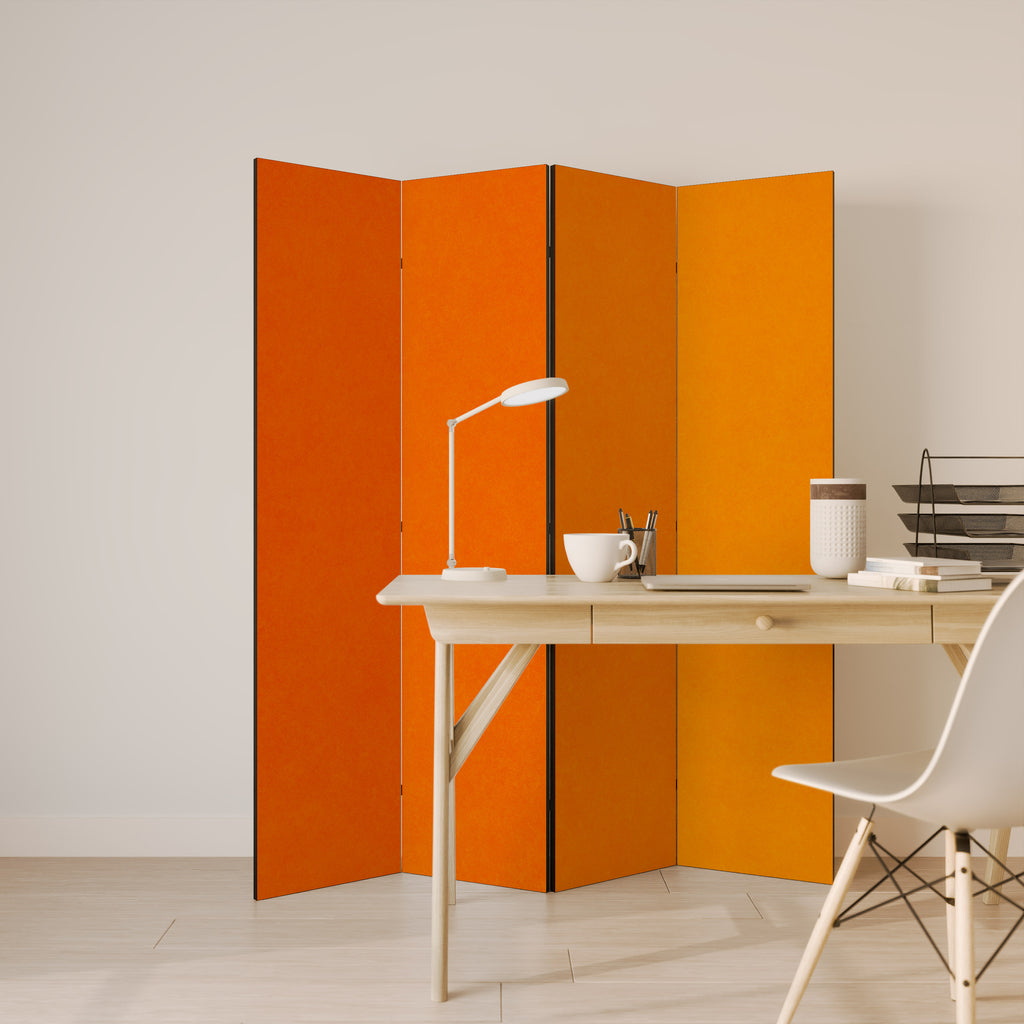 TANGELO RHAPSODY Biombo de 4 paneles