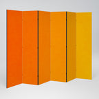 TANGELO RHAPSODY Decorative 6-Panel Room Divider