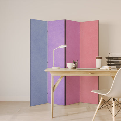 MY HEART WILL COLOR ON 4-Panel Room Divider