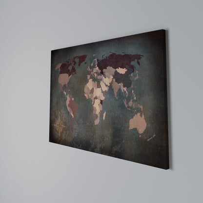 EARTH'S ARTISTIC TESSERAE Cuadro en lienzo horizontal