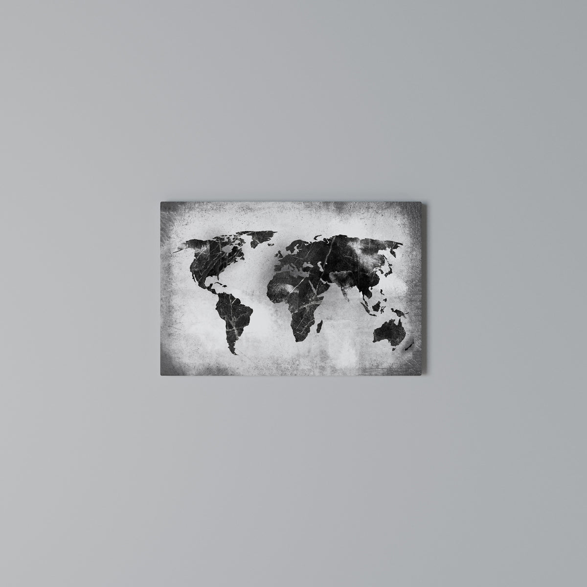 SHADOWED CONTINENTS Cuadro en lienzo horizontal