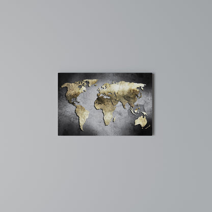 GOLDEN GLOBE TREASURE Cuadro en lienzo horizontal
