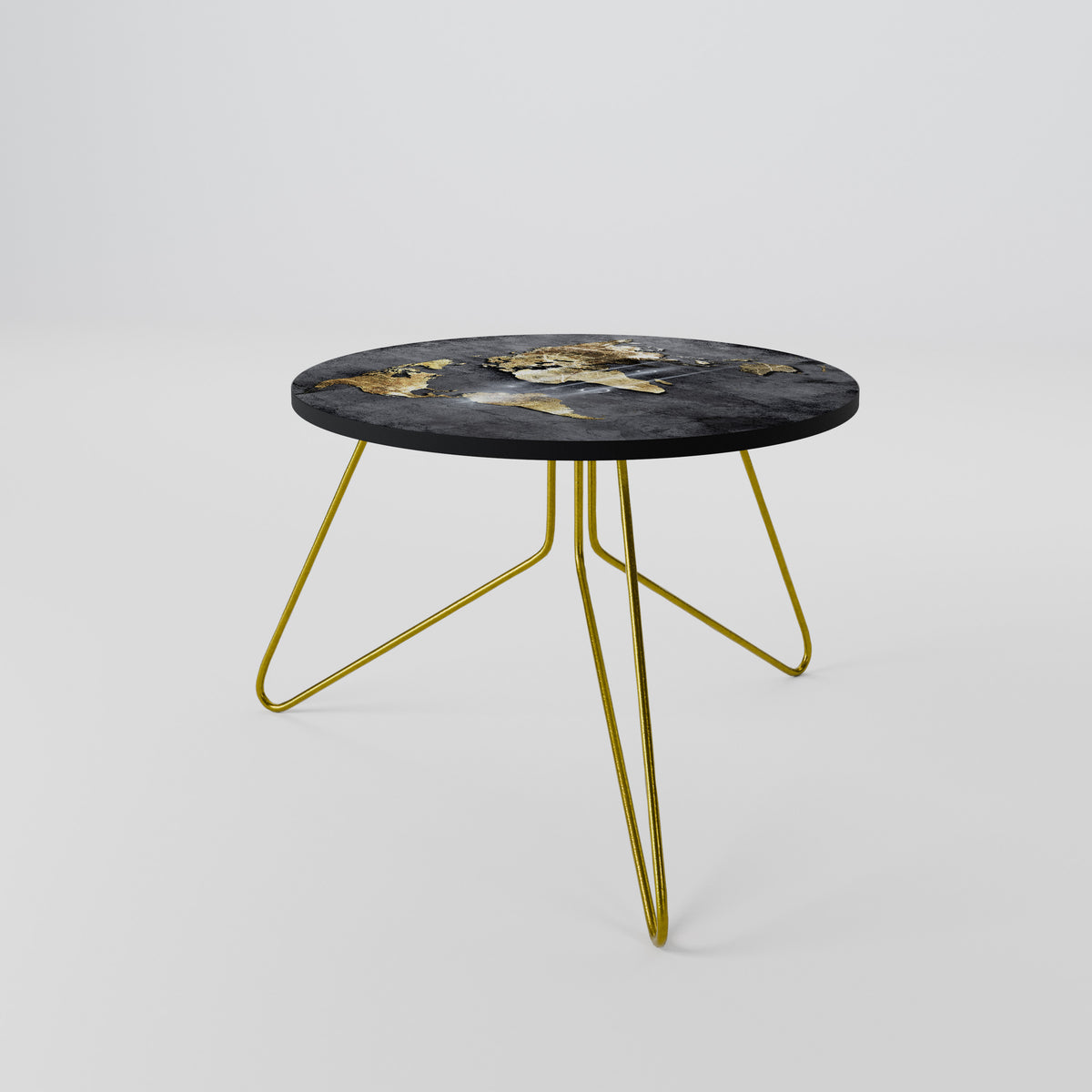 SHIMMERING EARTH MAP Coffee Table