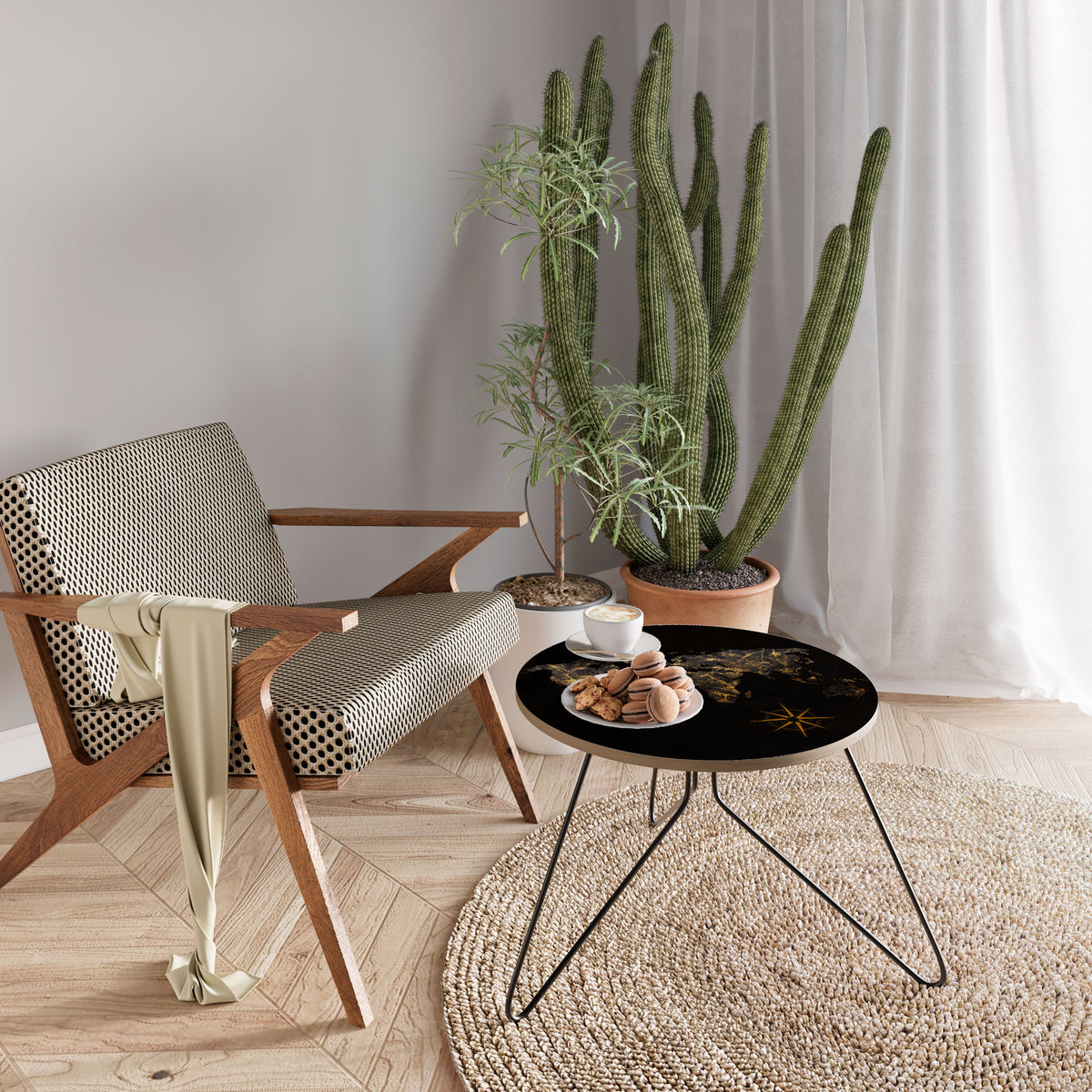 GOLDEN GEOGRAPHY Coffee Table