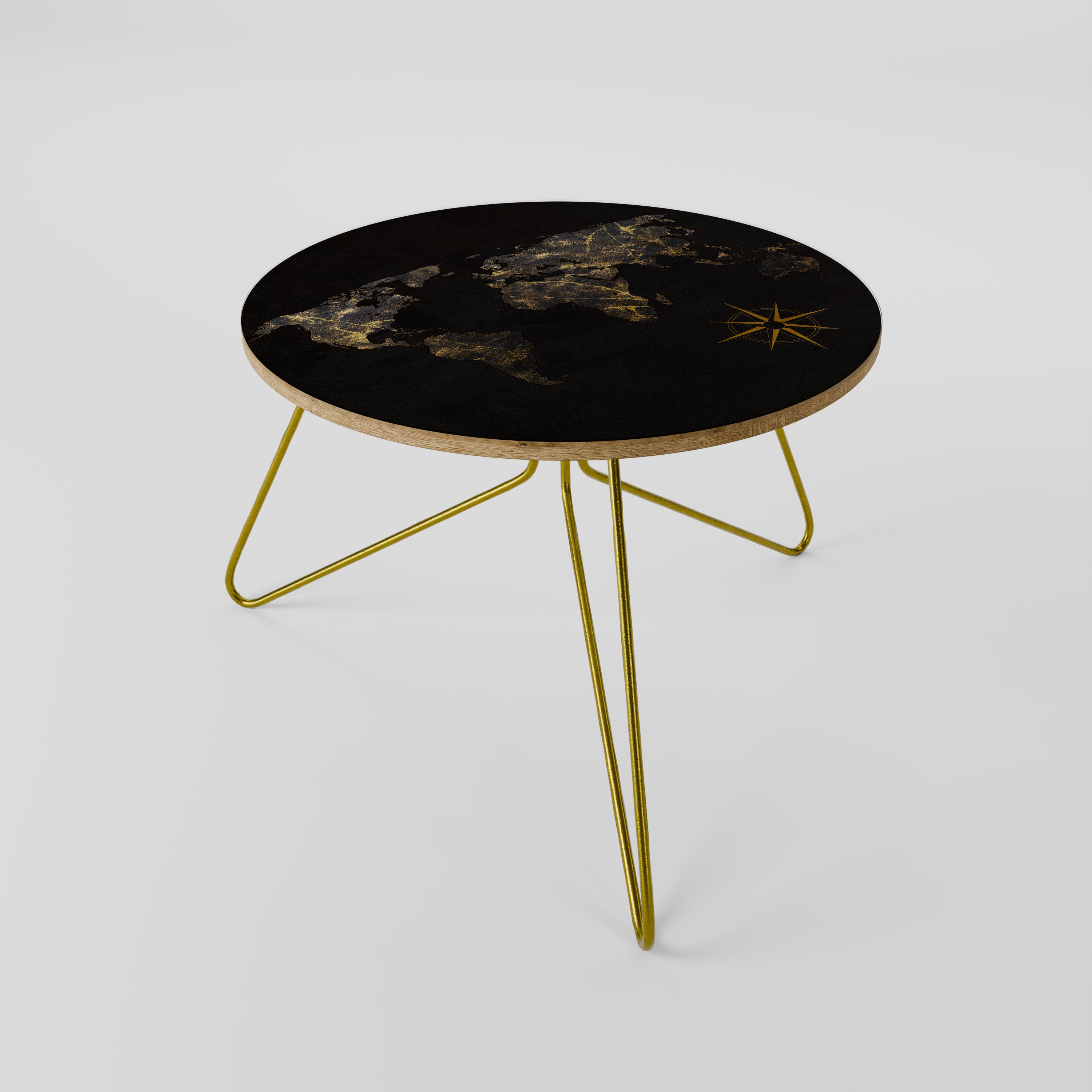 GOLDEN GEOGRAPHY Coffee Table 60