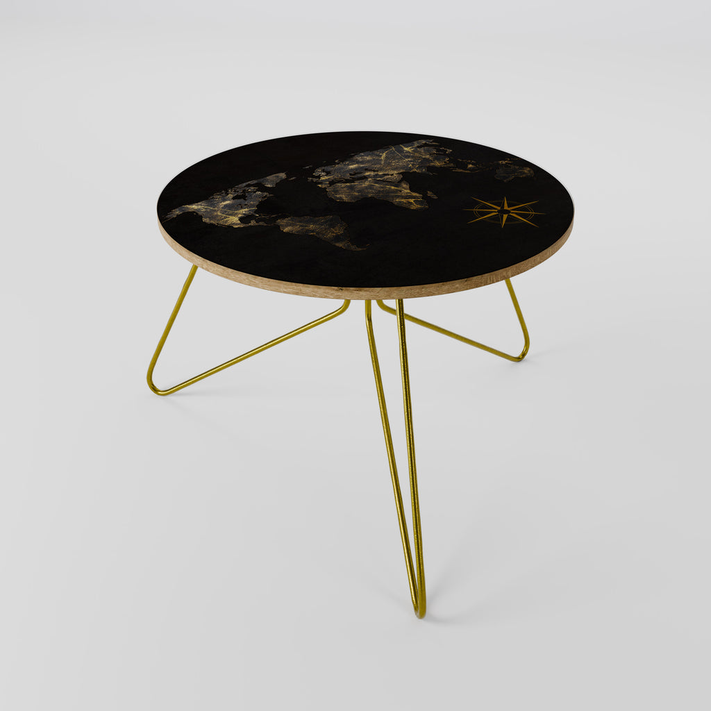 GOLDEN GEOGRAPHY Coffee Table