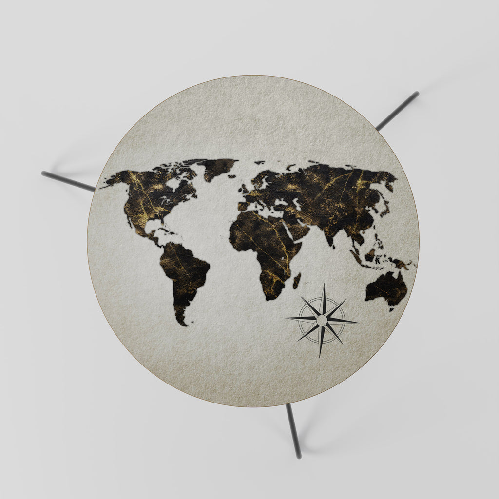 GOLDEN LINES GLOBE Coffee Table 60