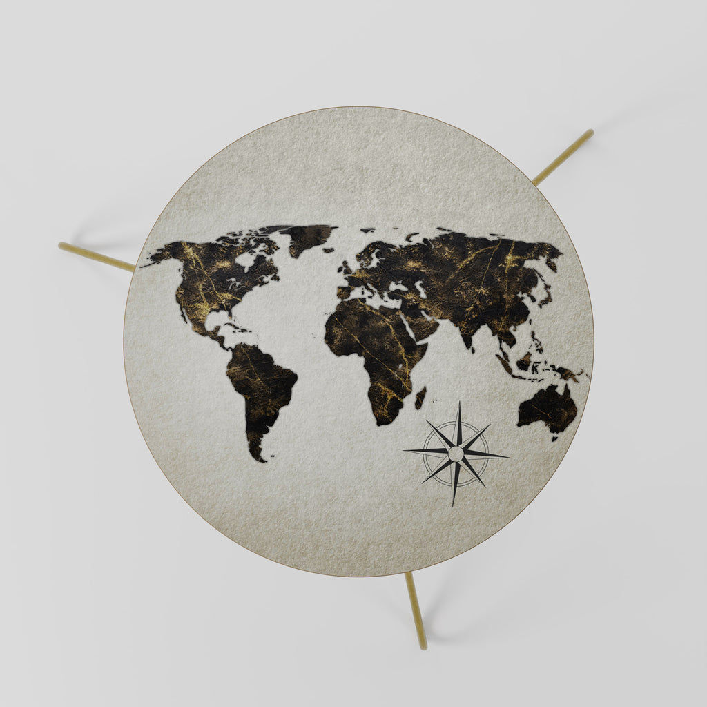 GOLDEN LINES GLOBE Coffee Table 60