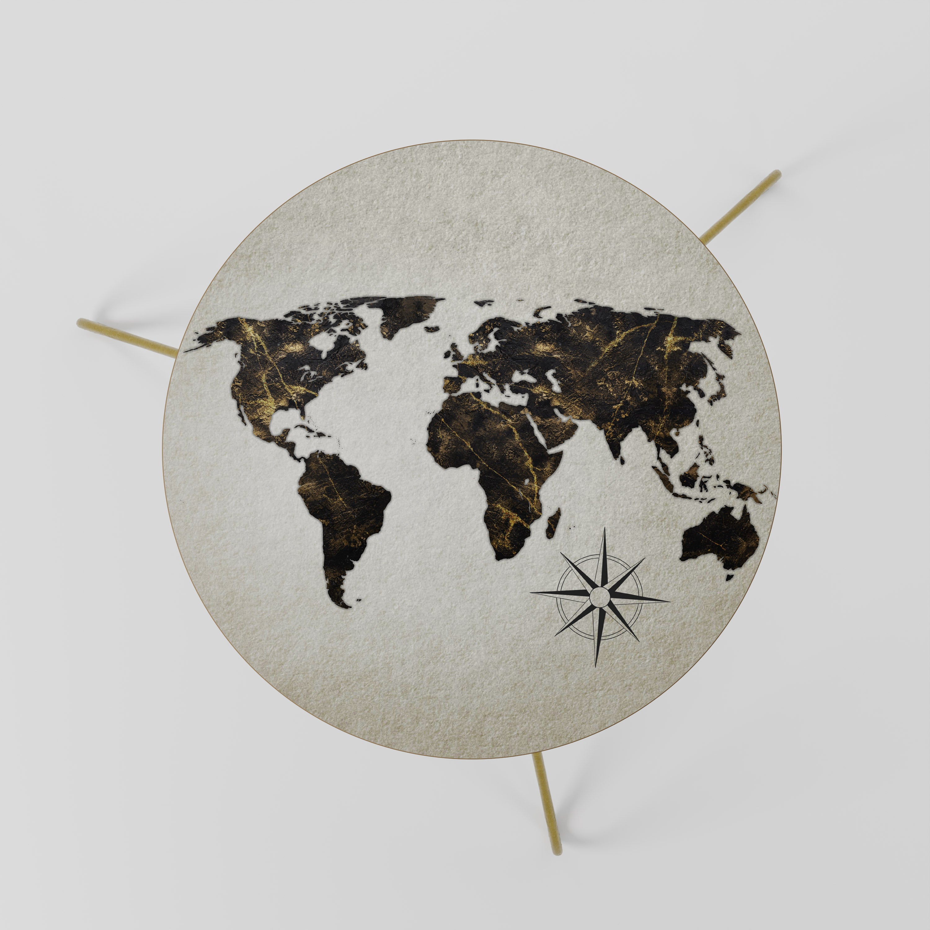 GOLDEN LINES GLOBE Coffee Table 60