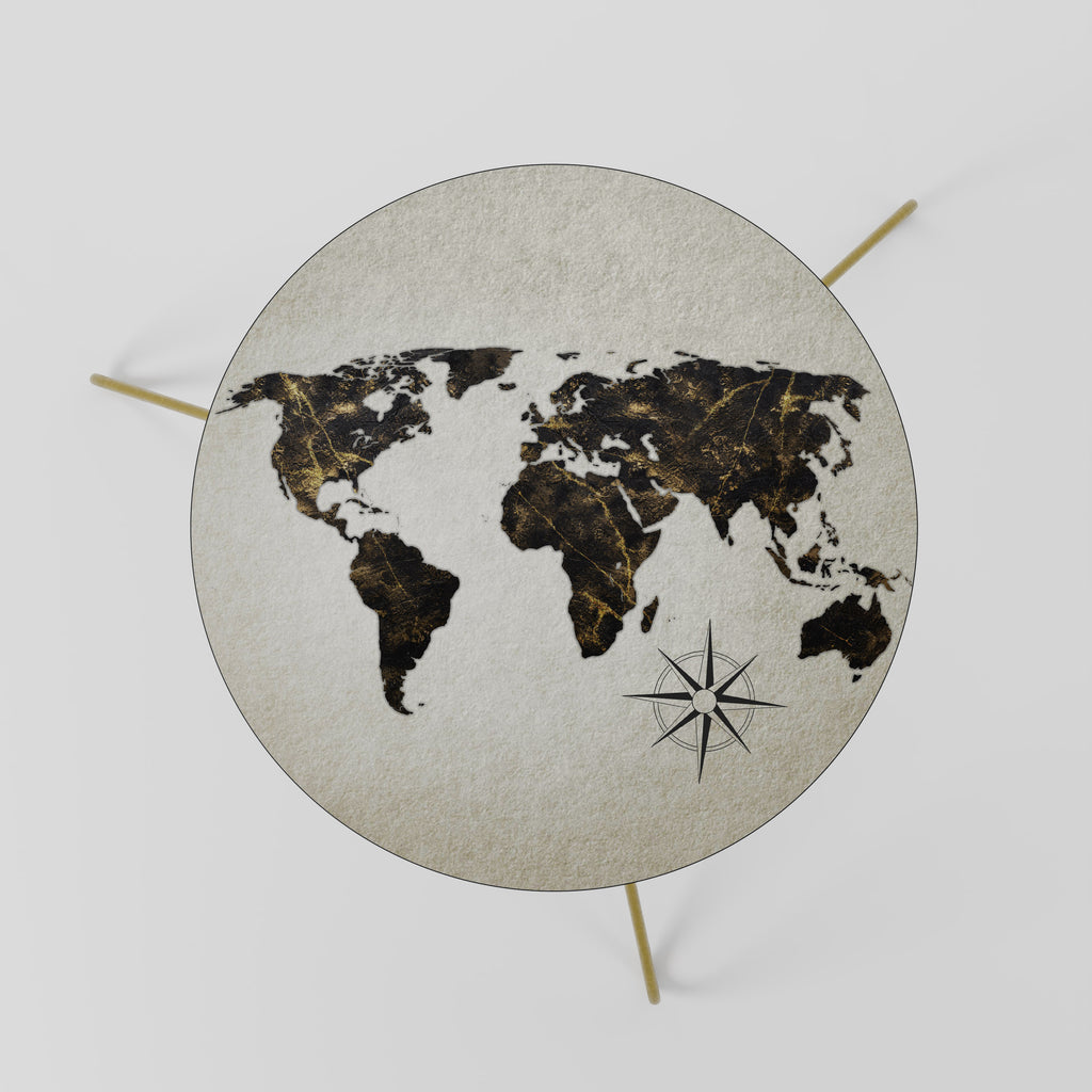 GOLDEN LINES GLOBE Coffee Table 60