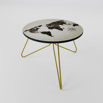 GOLDEN LINES GLOBE Mesa de centro