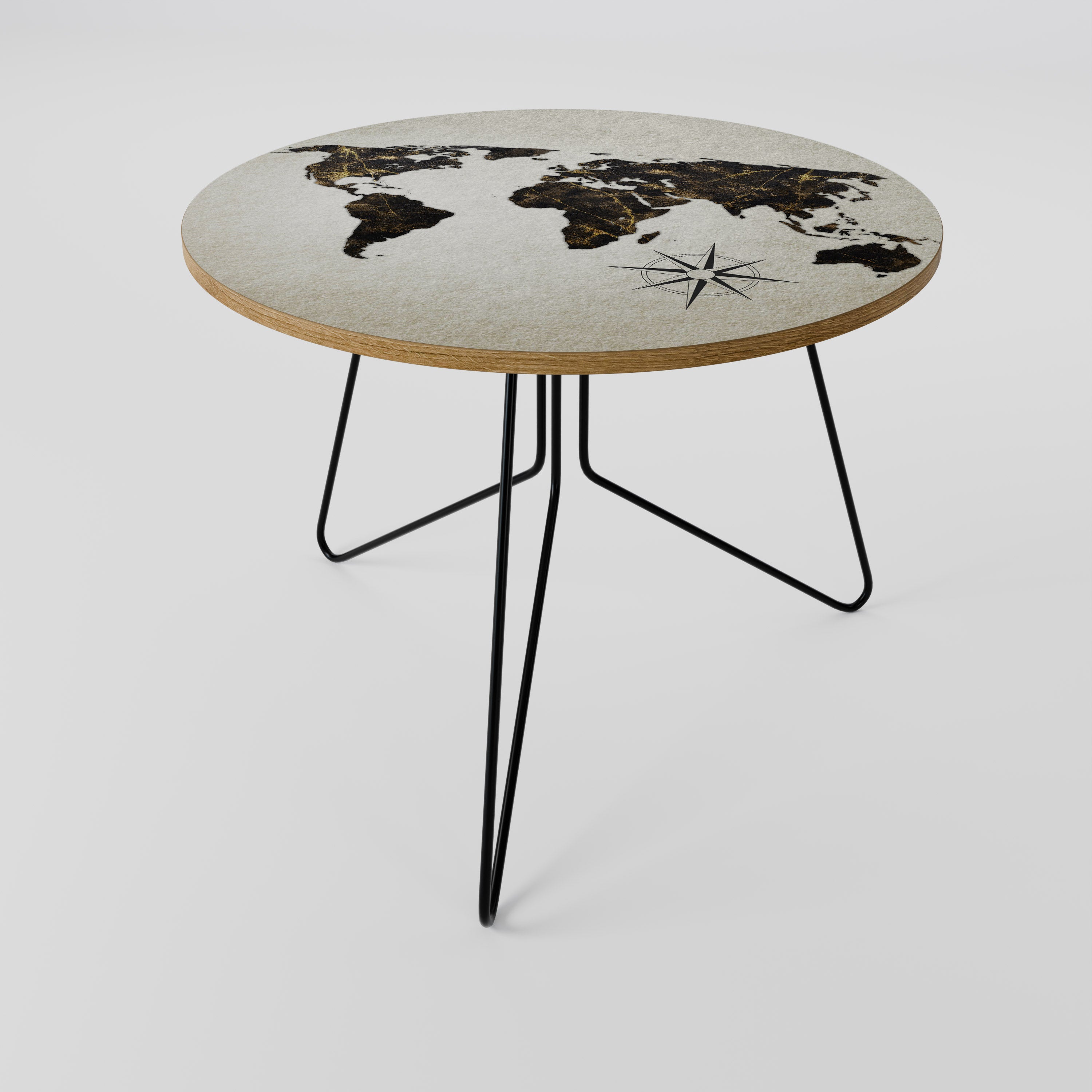 GOLDEN LINES GLOBE Mesa de centro