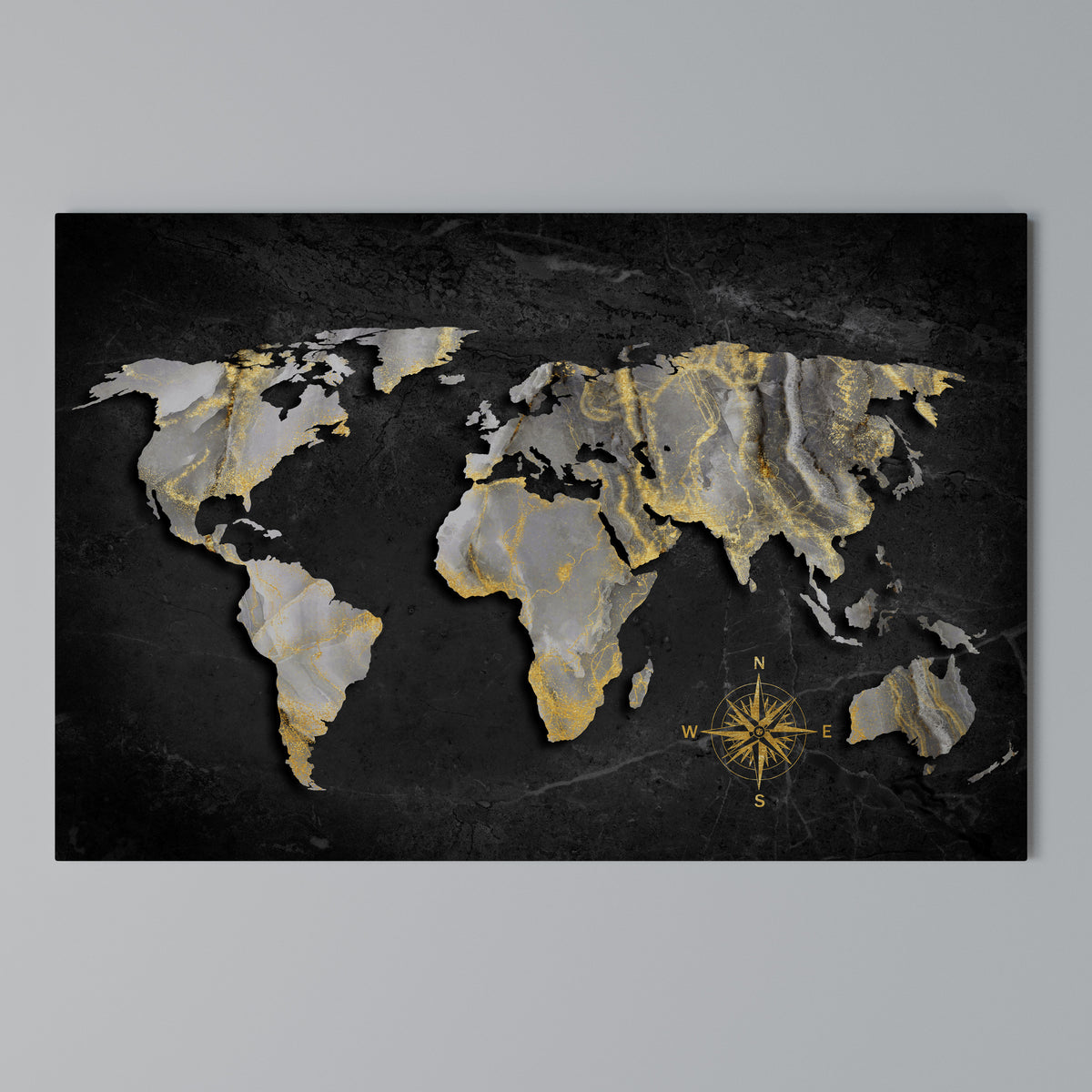 ELEGANT WORLDWIDE Cuadro en lienzo horizontal