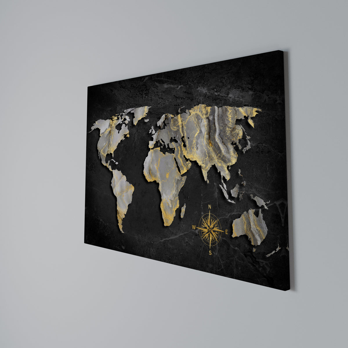 ELEGANT WORLDWIDE Cuadro en lienzo horizontal