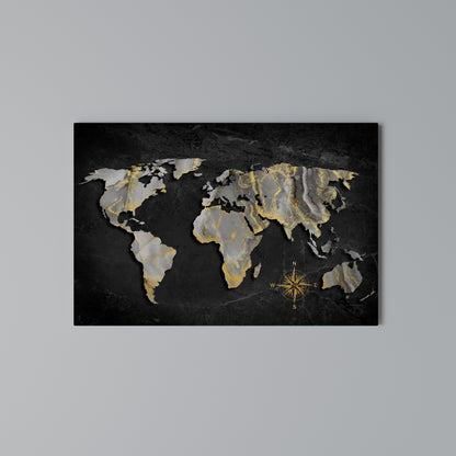 ELEGANT WORLDWIDE Cuadro en lienzo horizontal