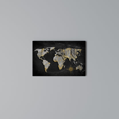 ELEGANT WORLDWIDE Cuadro en lienzo horizontal
