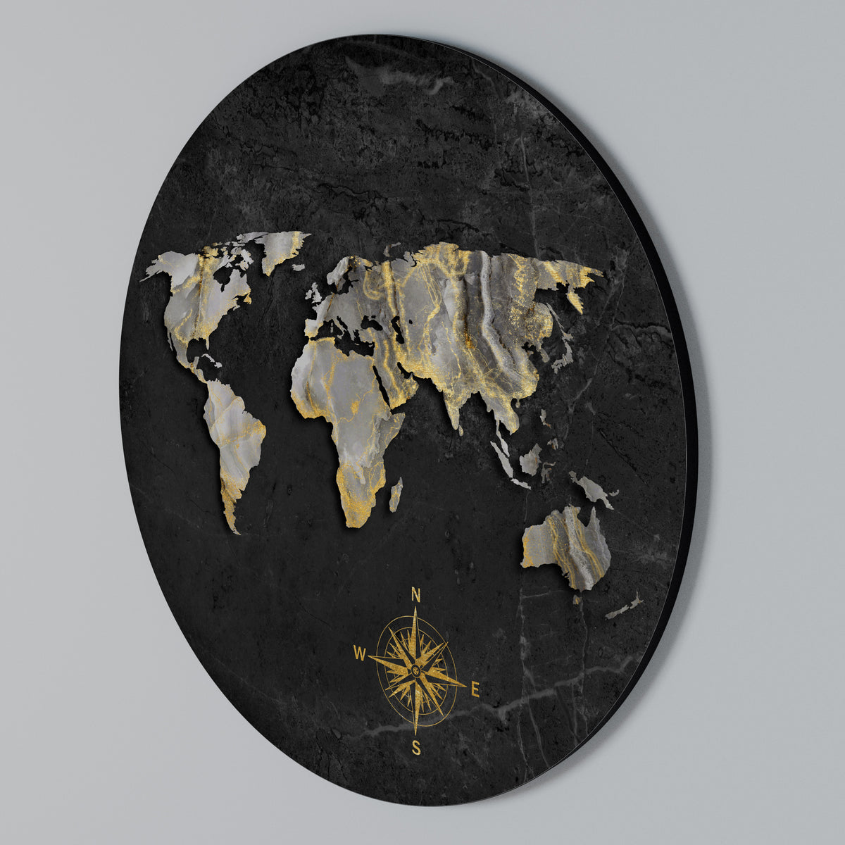 ELEGANT WORLDWIDE Arte de pared redondo