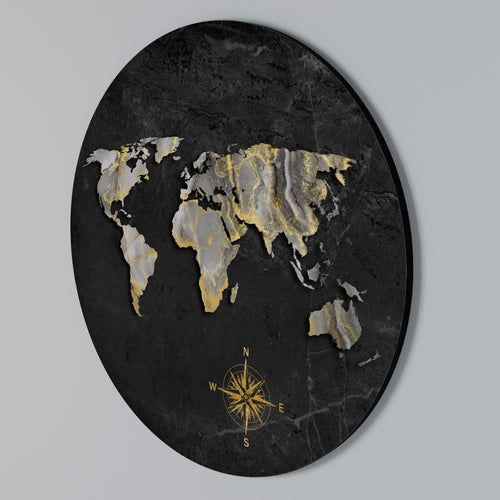 ELEGANT WORLDWIDE Arte de pared redondo
