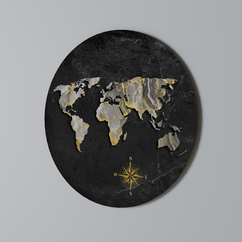 Arte de pared redondo ELEGANT WORLDWIDE