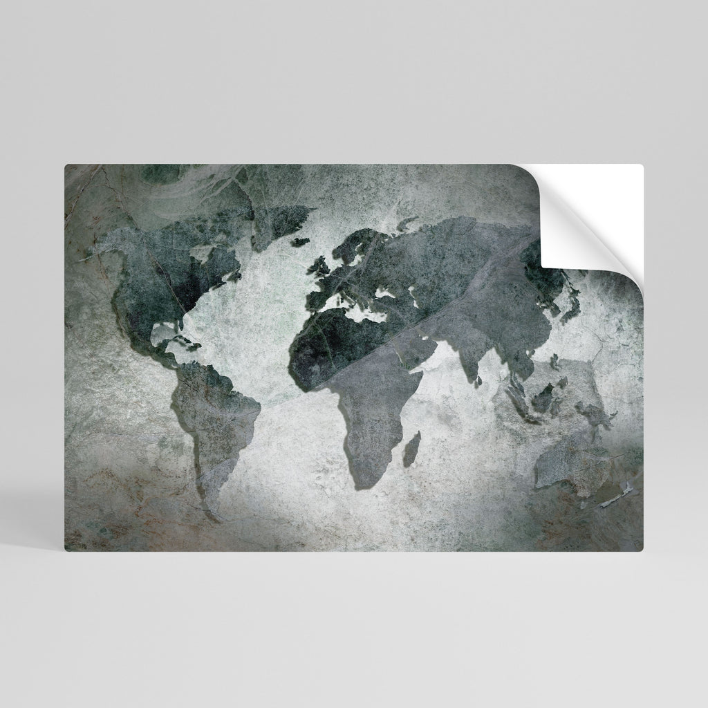 ECOS DE LA TIERRA Póster horizontal autoadhesivo